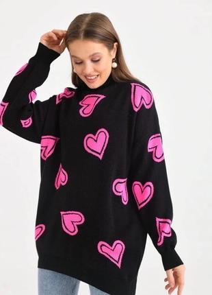 Светр удовжений туніка ьагато кольорів