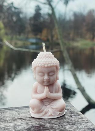 Натуральная свеча будда