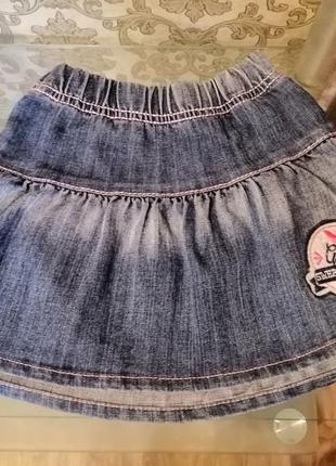 Джинсовая юбка