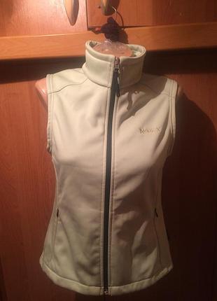 Жилет, жилетка теплая, внутрі фліс, softshell. s, rogex.