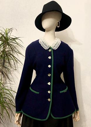 Винтаж,шерсть100%,австрия,кардиган,жакет,пиджак,блейзер,премиум бренд,geiger