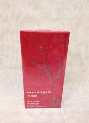 Armand basi in red 50мл женская парф.вода,в наличии разные обьемы