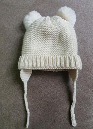 Шапка zara на дівчинку