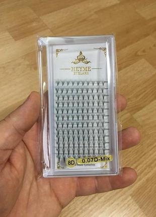 Накладні вії heyme eyelash