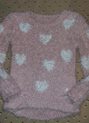 Кофта свитер травка девочке 3 - 4 года matalan джемпер