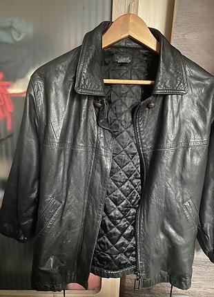 Куртка кожаная fendi