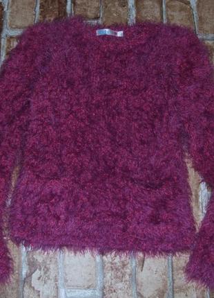 Нарядная кофта девочке травка свитер 7 - 8 лет m&co