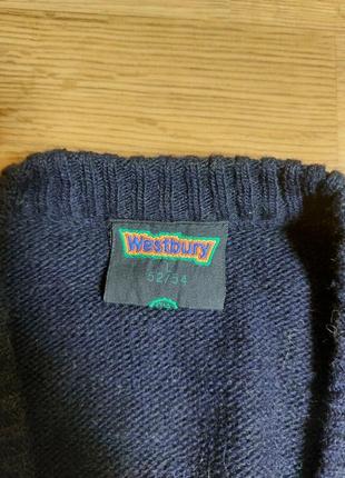 Новый, мужской свитер ,кардиган с шерстью альпака    westbure р l (52/54)3 фото