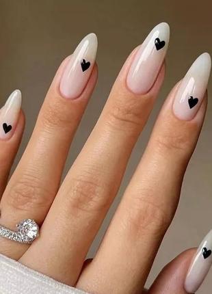 Накладные ногти 24 штуки