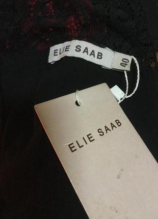 Шелковое чёрное платье от elie saab4 фото