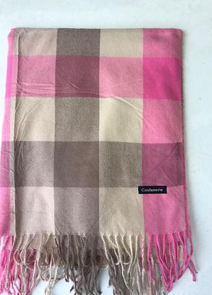 🤎🎄теплый зимний кашемировый шарф/палантин 🎄🤎