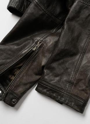 Sevensigns leather jacket кожаная куртка кожаная10 фото