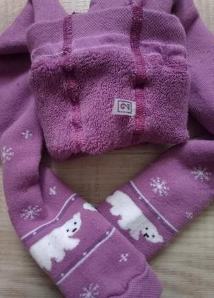 Колготки лосины махровые теплые зимние