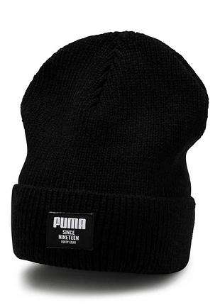 Зимня шапка puma ribbed classic beanie / 021709-01