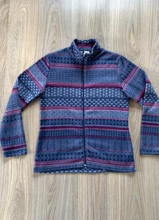 Женская теплая флисовая кофта на замке nathalie andersen