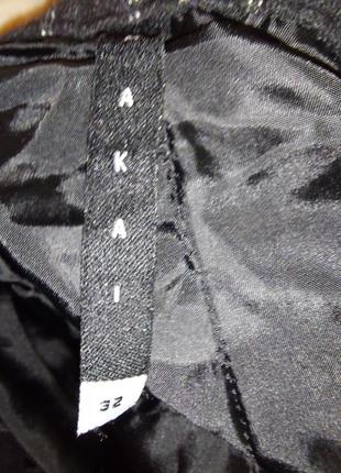 Шерстяные (55%) брюки брюки в полоску makai5 фото