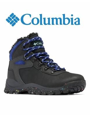 Columbia оригинал водостойкие зимние трекинговые ботинки newton ridge1 фото