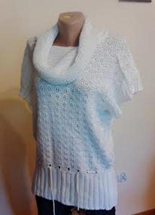 Вязаная кофта, безрукавка