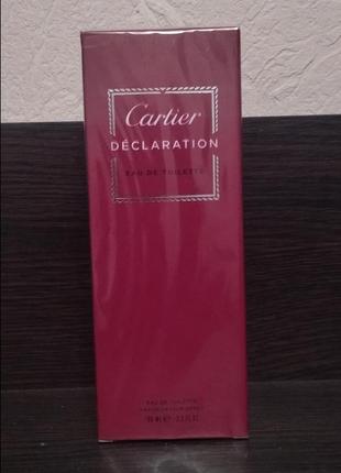 Чоловіча туалетна вода cartier declaration 100 мл