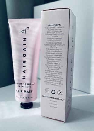 Hair gain nourishing miracle treatment mask питательная маска для волос5 фото