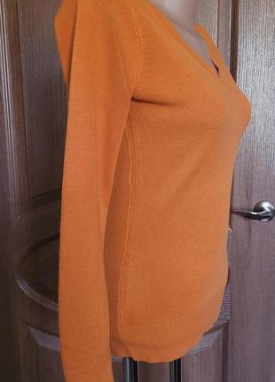 Джемпер/пуловер оранжевого цвета 3