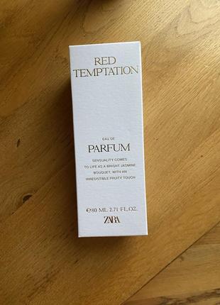 Парфум zara red temtation 80 ml2 фото