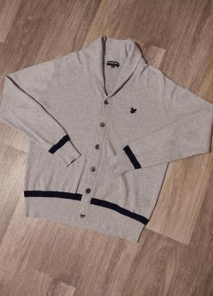 Мужской кардиган / свитер / lyle scott / джемпер на пуговицах / свитшот / кофта / чоловічий светр / світшот / реглан /