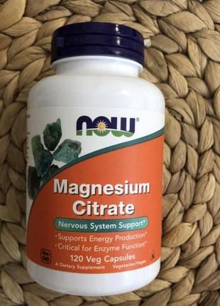 Магний цитрат, сша, 120/240 капсул, магне, магнэ