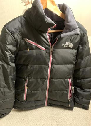 The north face куртка-пуховик(85%пух15перо) новая идеальная