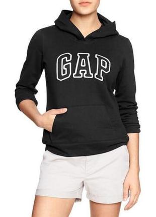 Женское худи толстовка на флисе gap logo р. uk 16 - 50 xl