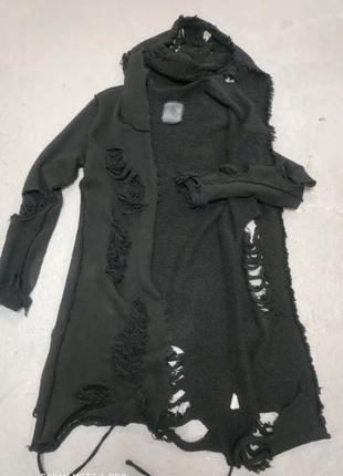 Люксовий авангард кардиган з капюшоном унісекс la haine inside us rick owens rundholz