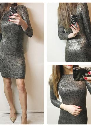 Платье topshop золотое