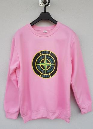 Толстовка з лого stone island