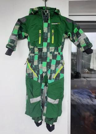 Зимовий костюм комбинезон зомбез didrikson р.80 86 92 см 18-24 мес