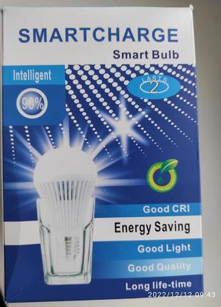 Светодиодная аккумуляторная литий-ионная лампочка led light 12w.