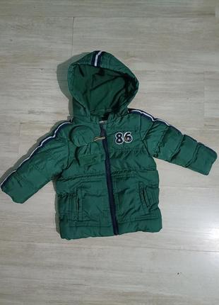 Курточка детская зимняя 80 см1 фото