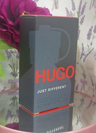 Туалетна вода hugo boss hugo just different, 40 мл.3 фото