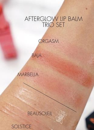 Nars afterglow lip balm бальзам для губ в оттенке baja5 фото