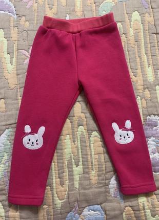 Теплі лосіни для дівчинки