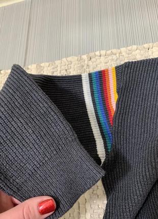 🌈 укорочений тепленький джемпер від pull&bear 🌈 4