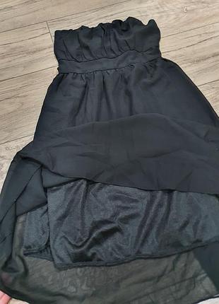 Легкое платье корсет