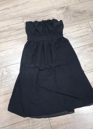 Легкое платье корсет