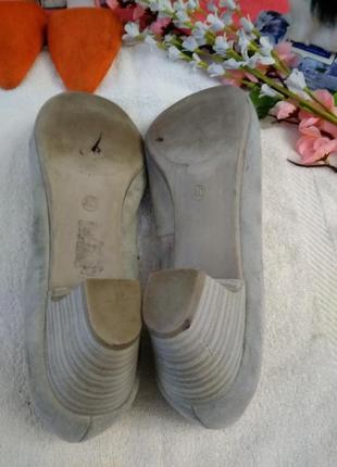 Туфлі замшеві (еко замш)4 фото