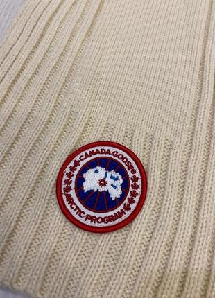 Шерстяний в'язаний шарф  canada goose onesize unisex3 фото