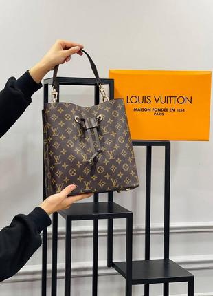 Сумка коричневая женская в стиле louis vuitton сумка луи витон кросс-боди