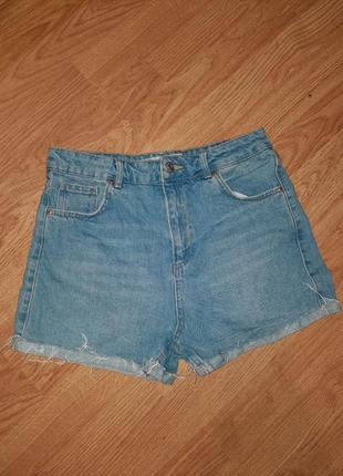 Шорты женские джинсовые, размер м/л u9 12(арт 910)