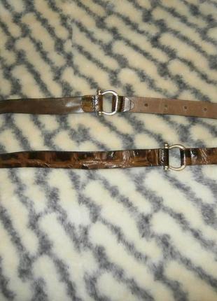 Вінтажний жіночий шкіряний ремінь mark