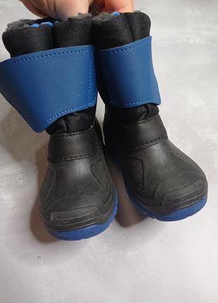 Черевики сапожки waterproof нові 22р3 фото