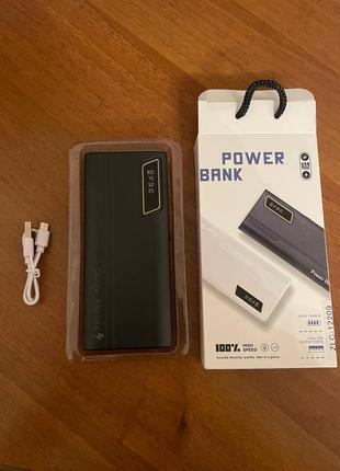 Якісний! павербанк чорний білий 10000 mah powerbank power bank повербанк повербенк павербенк1 фото