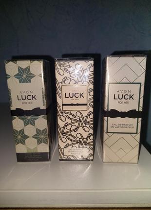 Парфюмерная вода luck for her avon 30 мл1 фото